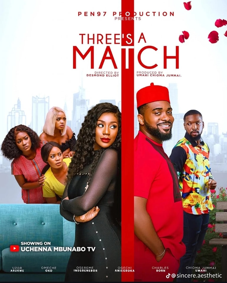 Three Is A Match official poster