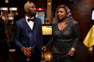 Anita Joseph and Her Husband 'Head Over Bills' Premiere