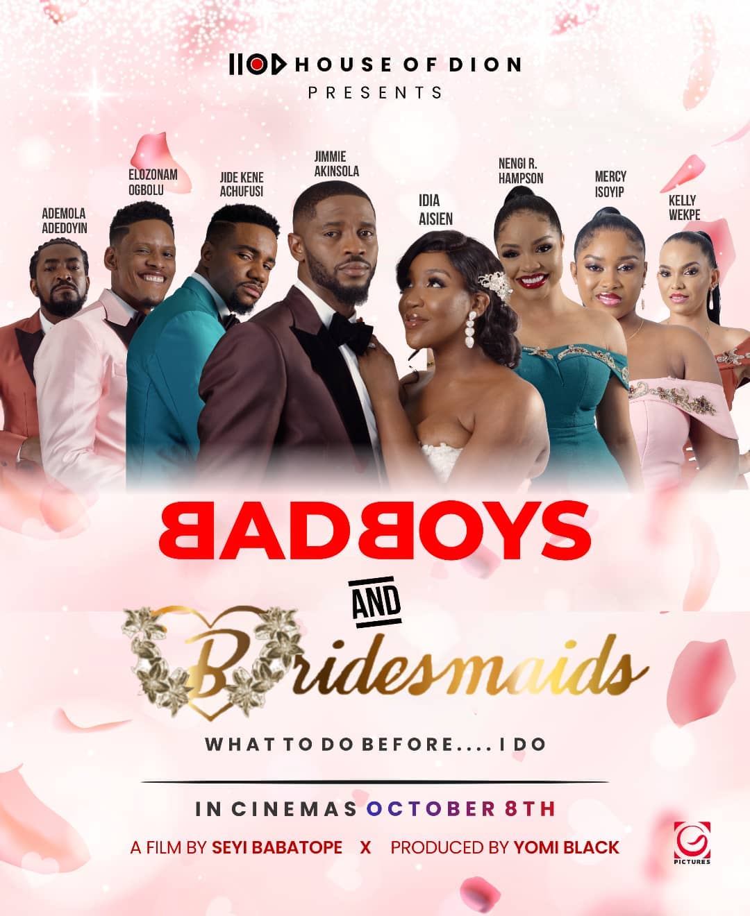 Badboys and Bridesmaids 2021 movie poster