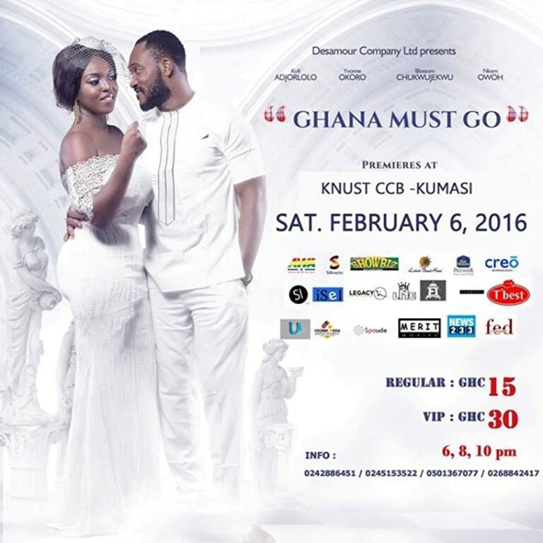 Ghana must go 2016 movie poster