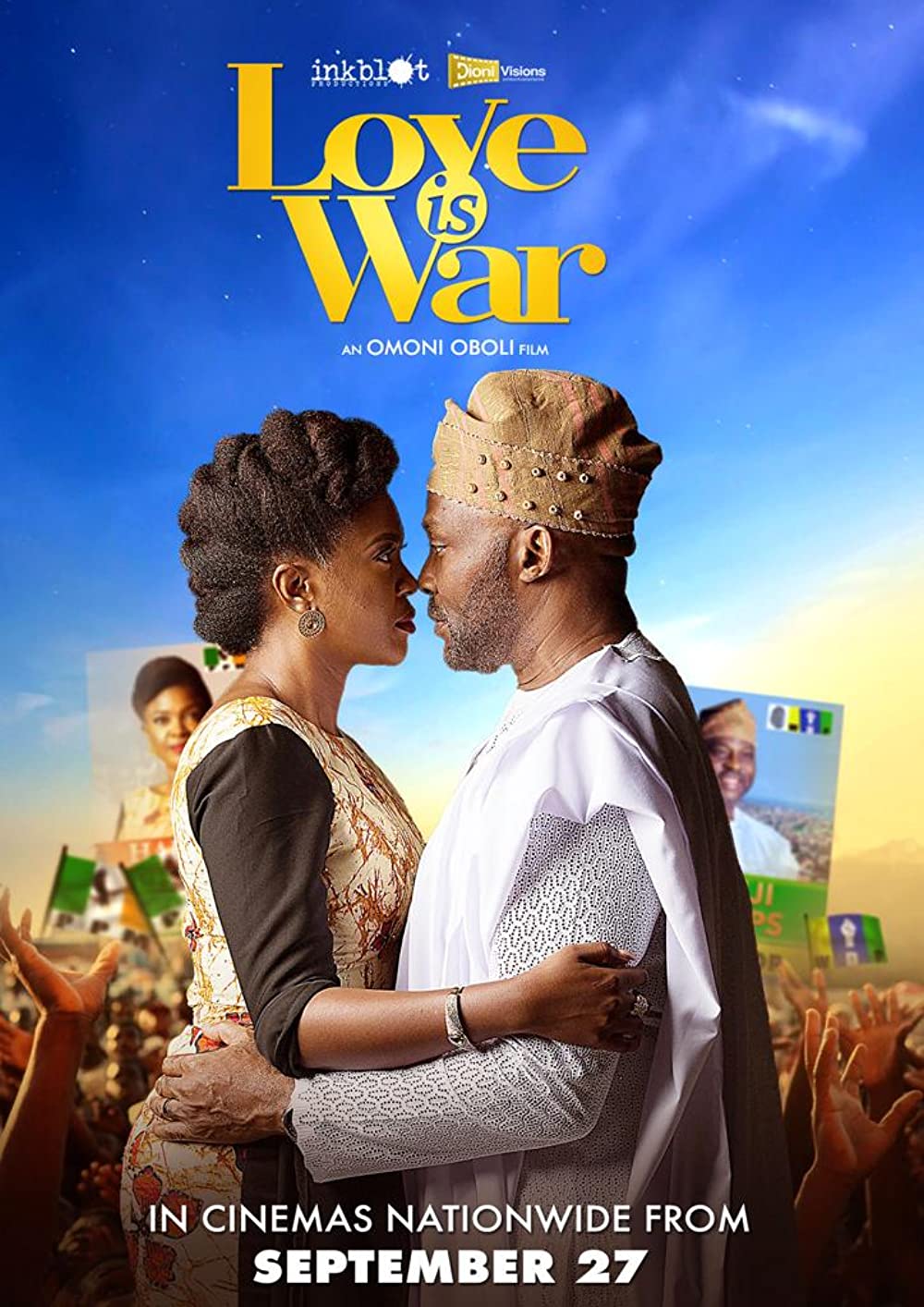 Love is war 2019 movie poster