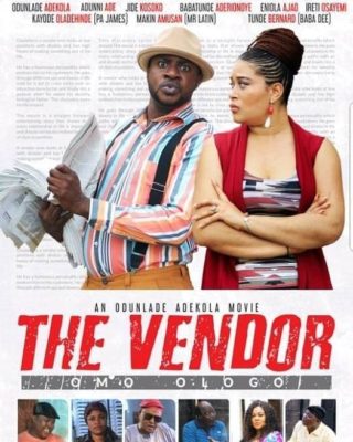 The Vendor 2018n MOVIE POSTER