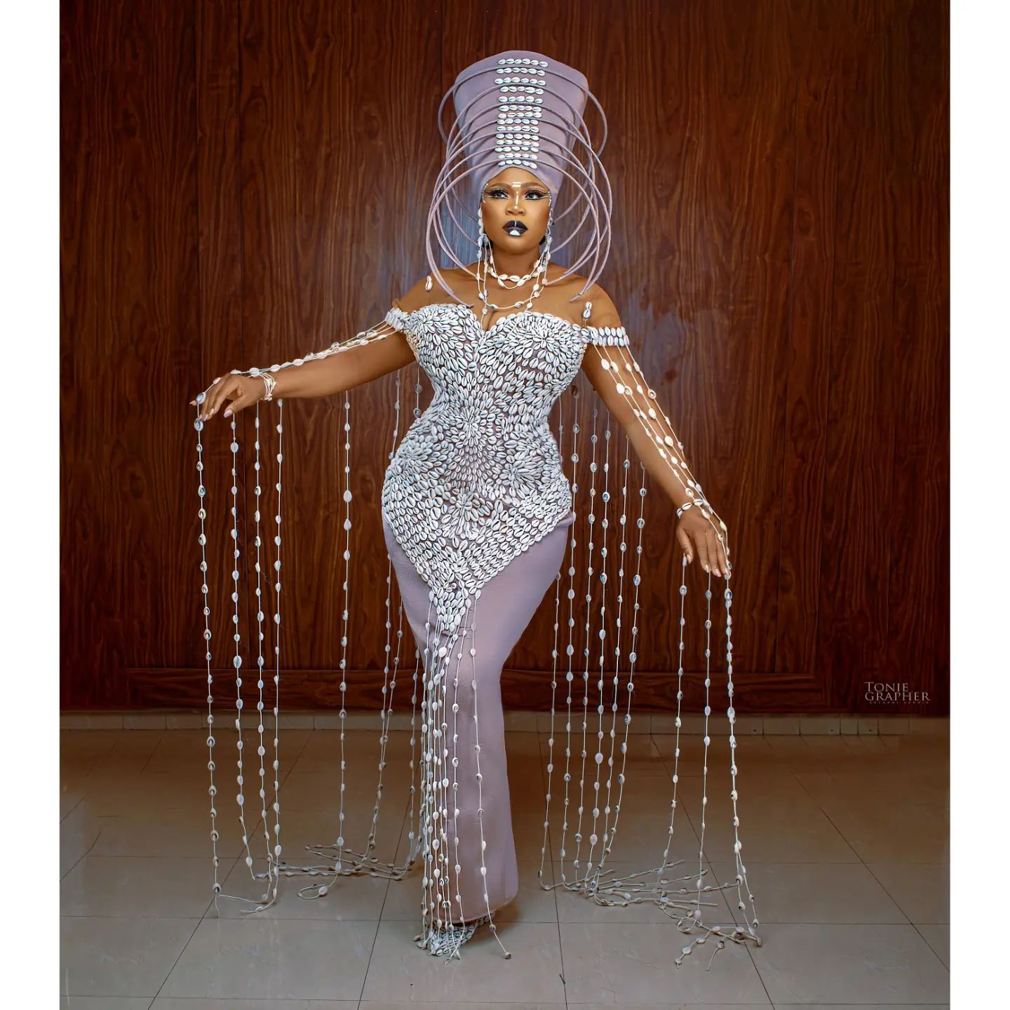 "King of Thieves" Movie: Stunning Looks From The 'Epic and Dangerous' Premiere 1 Abiodun Folashade Tokunbo at the King of Thieves Movie Premiere