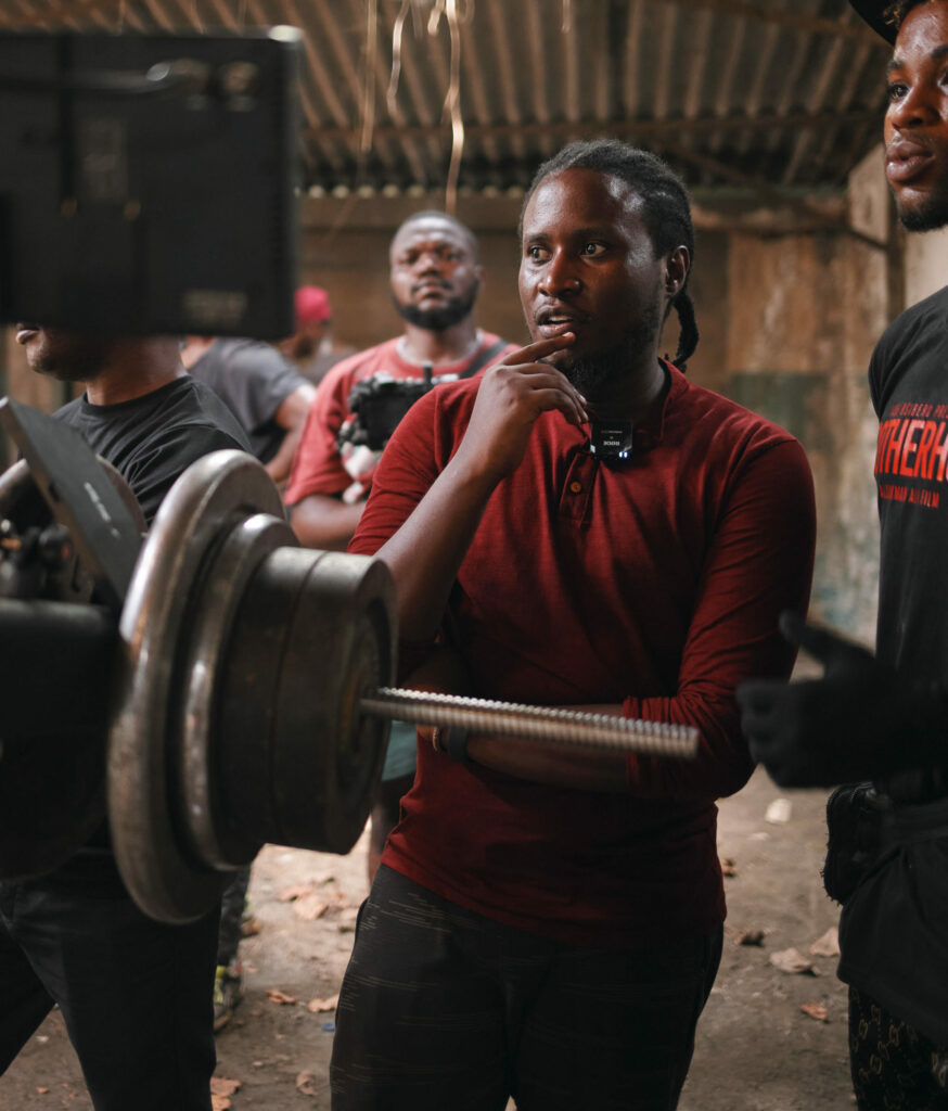 "Brotherhood": Jade Osiberu's New Title Coming To Cinemas This July 2 Loukman Ali On The Set Of Brotherhood