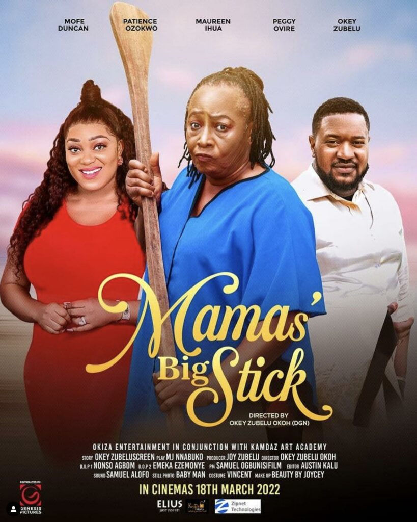 Mama's Big Stick 2022 Movie Poster