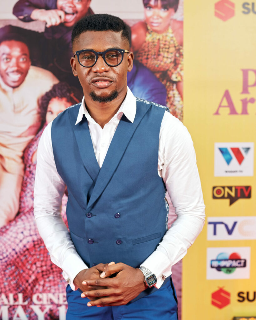 "The Perfect Arrangement" Premiere With Bovi, Sharon Ooja, Pere Egbi And Others 18 Majid at the Premiere of The Perfect Arrangement Nollywire scaled 1