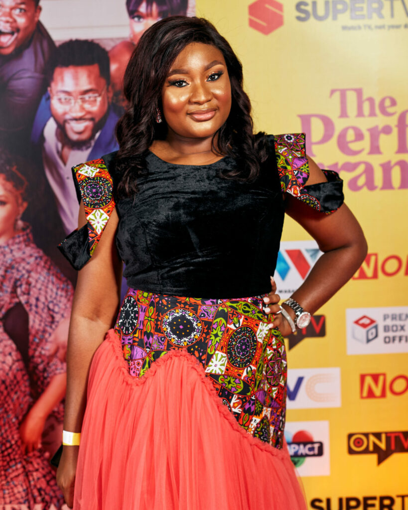 "The Perfect Arrangement" Premiere With Bovi, Sharon Ooja, Pere Egbi And Others 7 Zulumoke Oyibo at the Premiere of The Perfect Arrangement Nollywire scaled 1