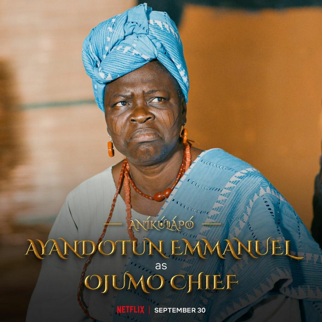 Anikulapo Full Cast Ayandotun Emmanuel in Anikulapo 2022 Movie Nollywire