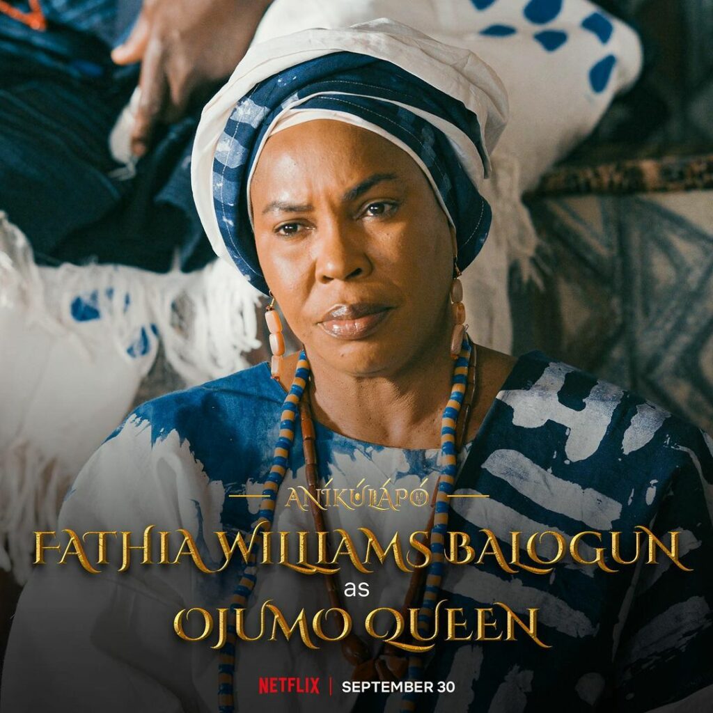Anikulapo Full Cast Faithia Williams Balogun in Anikulapo 2022 Movie Nollywire