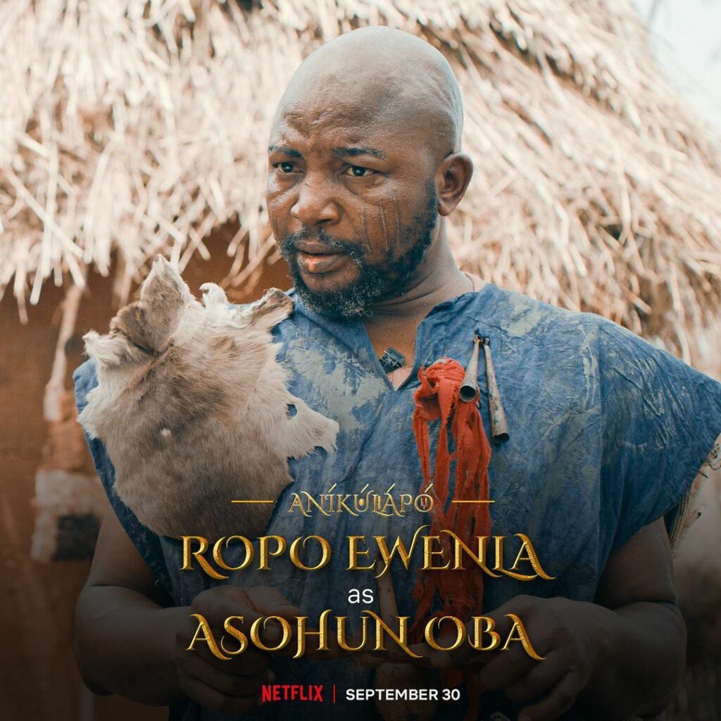 Anikulapo Full Cast Ropo Ewenla in Anikulapo 2022 Movie Nollywire