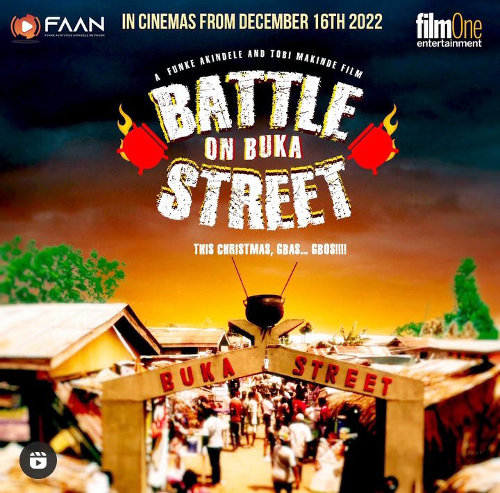 Battle on buka street 2022 Movie poster Nollywire