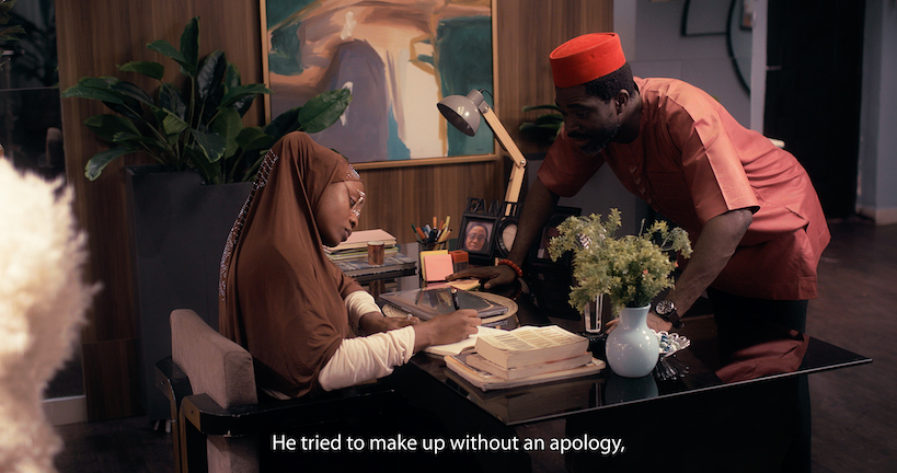Adeniyi Joseph makes a metaphorical short film addressing the imposter syndrome with the title "Kill The Impostor" 3 KILL THE IMPOSTOR.00 11 34 10.Still017