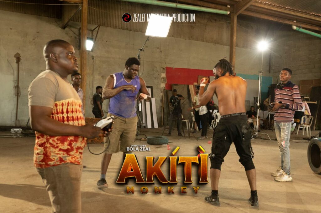 "AKITI": GOOD EDUCATION SHOULD BE GOOD ENTERTAINMENT 2 Akiti BTS Images 3 Nollyiwre