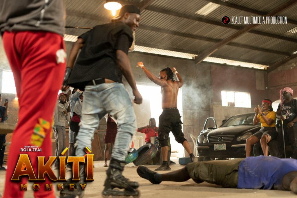 "AKITI": GOOD EDUCATION SHOULD BE GOOD ENTERTAINMENT 3 Akiti BTS Images 4 Nollyiwre