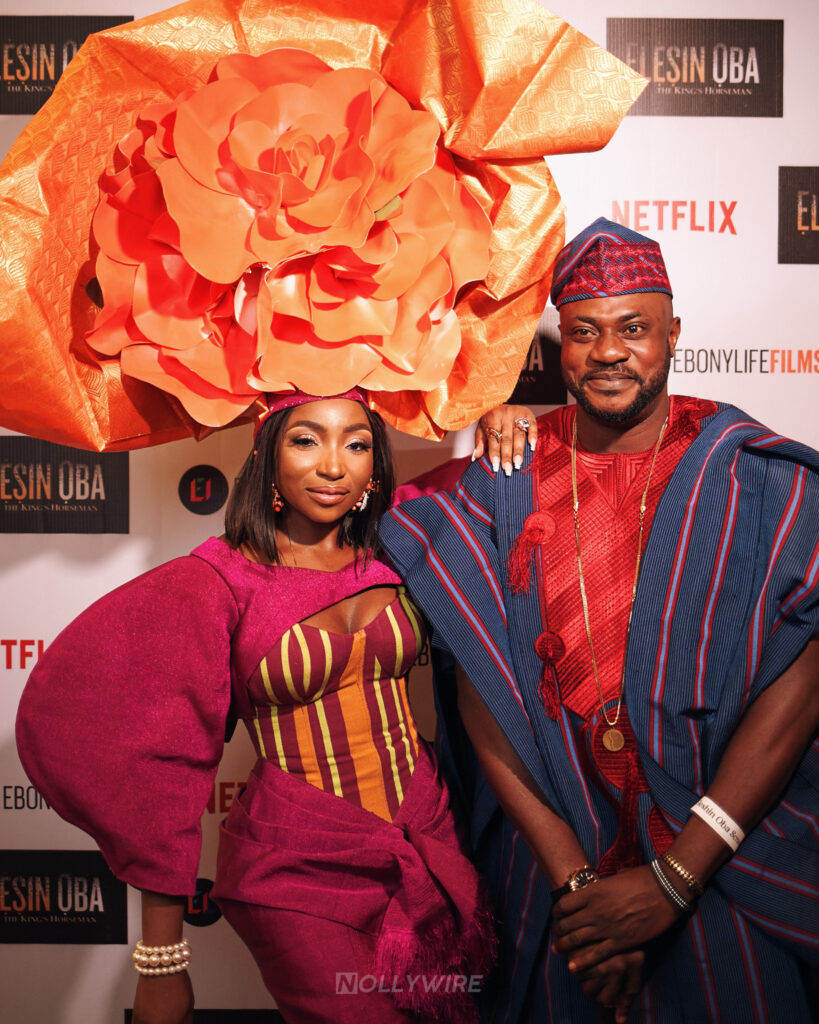 "The King's Horseman" (Elesin Oba) Premiere: Here Are The Best Celebrity Looks 41 Omowumi Dada And Odunlade Adekola The KIng's Horseman (Elesin Oba) © Nollywire 2022