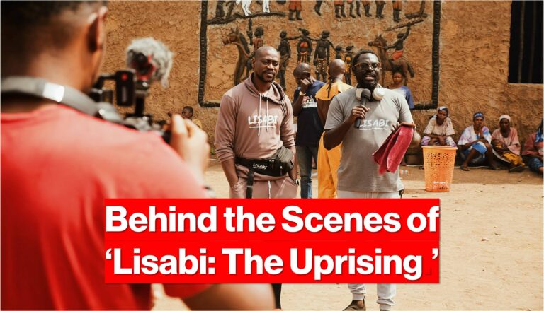 Behind the scenes of 'Lisabi - The Uprising' with Lateef Adedimeji and Niyi Akinmolayan - Nollywire 3