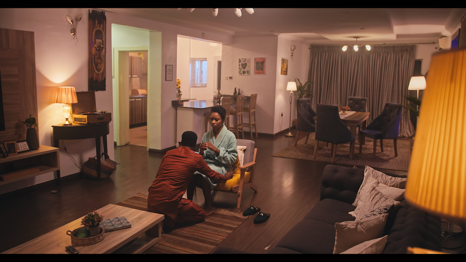 A First look at Uzoamaka Aniunoh's film "Love Language" 5 GRABS 5