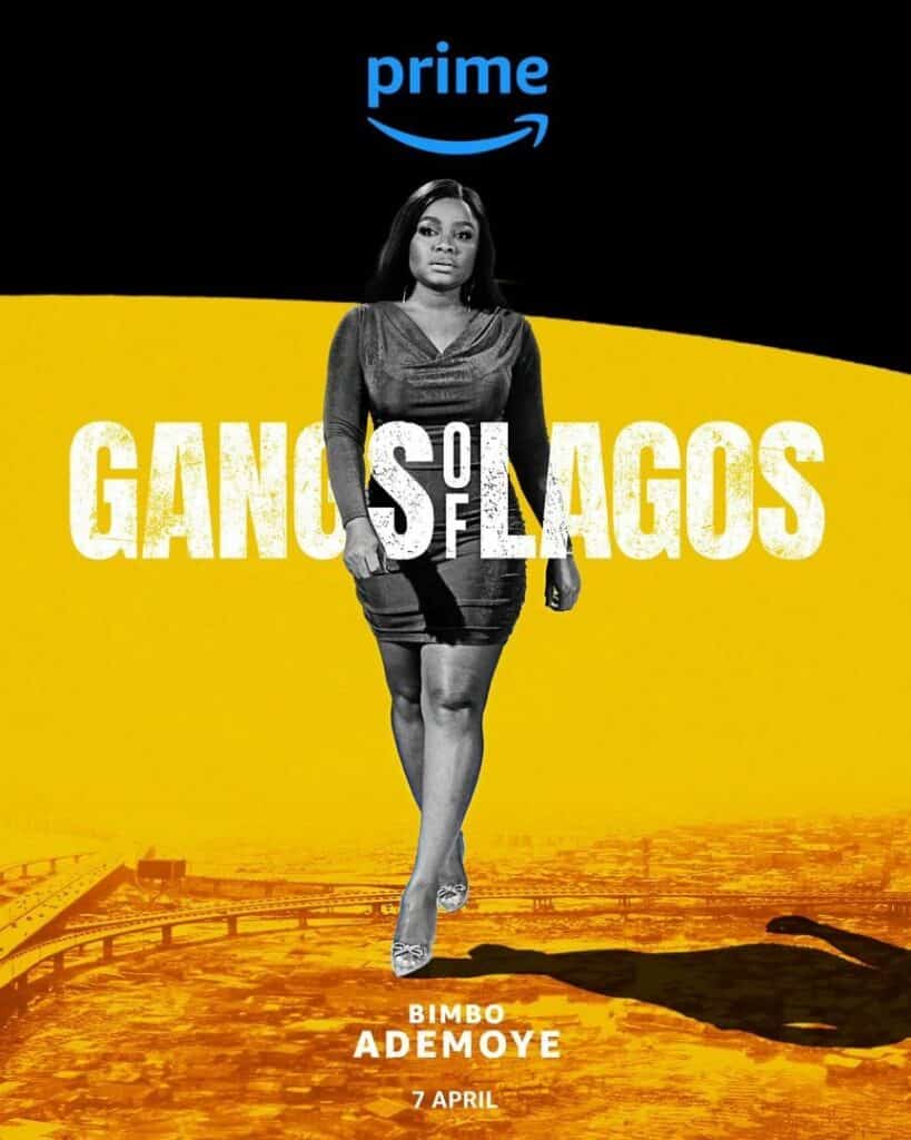 Prime Video Unveils "Gangs Of Lagos" Cast Ahead of April Release 3 Gangs Of Lagos Bimbo Ademoye Nollywire