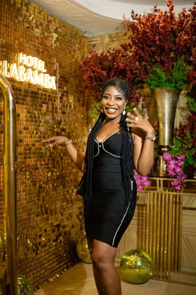 Lady Laide Hosts 'Hotel Labamba' Media Screening with Lilian Afegbai, Bolaji Ogunmola, BB Naija Sir Dee, Kachi Nnochiri 11 ABIOLA KAREEM HOTEL LAMBABA MOVIE SCREENING
