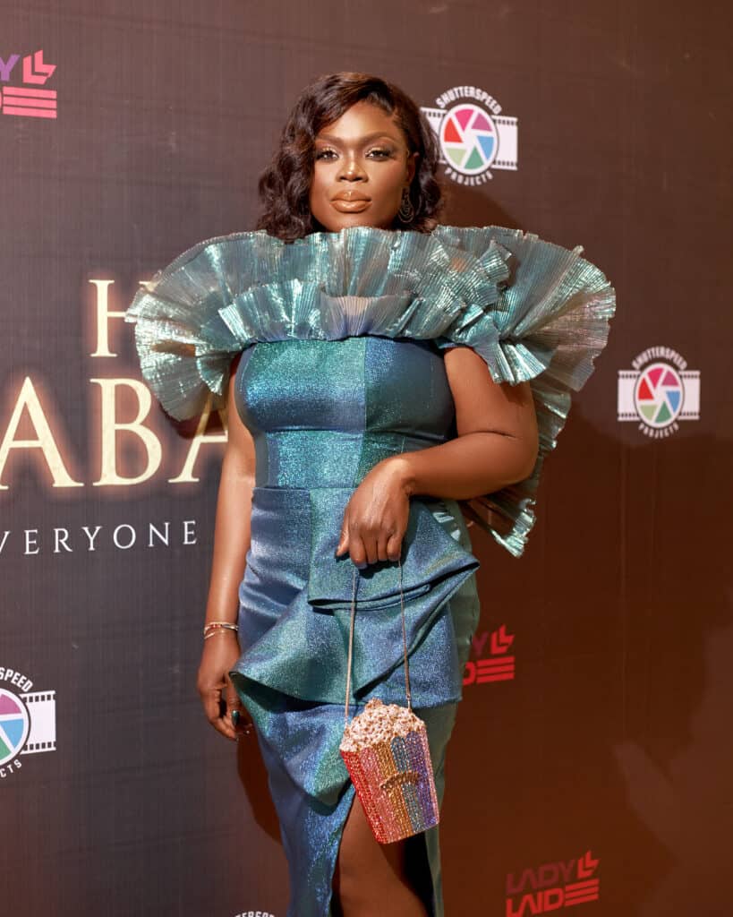 Lady Laide Hosts 'Hotel Labamba' Media Screening with Lilian Afegbai, Bolaji Ogunmola, BB Naija Sir Dee, Kachi Nnochiri 1 EXECUTIVE PRODUCER LAIDE DARAMOLA HOTEL LAMBABA MOVIE SCREENING 1
