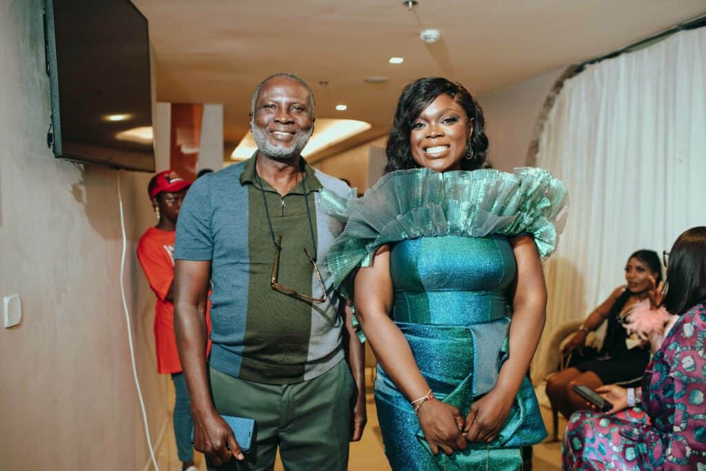 Lady Laide Hosts 'Hotel Labamba' Media Screening with Lilian Afegbai, Bolaji Ogunmola, BB Naija Sir Dee, Kachi Nnochiri 9 EXECUTIVE PRODUCER LAIDE DARAMOLA HOTEL LAMBABA MOVIE SCREENING
