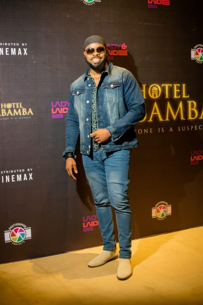 Lady Laide Hosts 'Hotel Labamba' Media Screening with Lilian Afegbai, Bolaji Ogunmola, BB Naija Sir Dee, Kachi Nnochiri 6 KACHI NNOCHIRI HOTEL LAMBABA MOVIE SCREENING