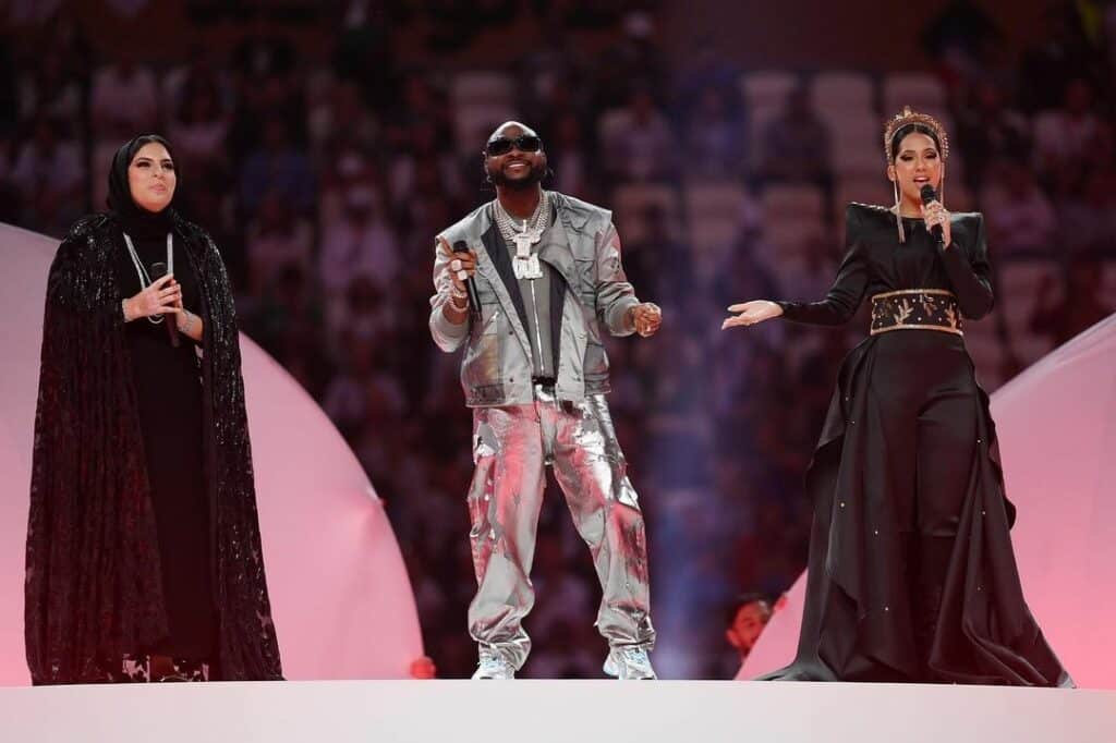 Netflix's Upcoming Documentary on Davido and the Potential Impact on Nollywood Stars 2 Davido performs at the Qatar 2022 FIFA World Cup Closing Ceremony