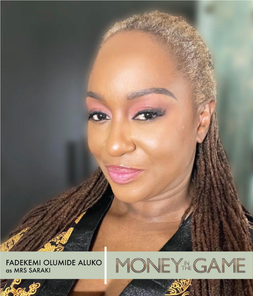 Dimbo Atiya's 'Money In The Game' Cast Revealed: Mawuli Gavor, Enado Odigie, and Chisom Agoawuike to Star 8 Fadekemi Olumide Aluko Money In The Game Cast - Nollywire
