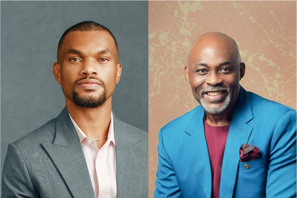 Editi Effiong, Richard Mofe-Damijo Announce Merger in the Wake of 'The Black Book' Success 7 EDITI EFFIONG AND RICHARD MOFE-DAMIJO ANNOUNCE MERGER IN THE WAKE OF 'THE BLACK BOOK' SUCCESS