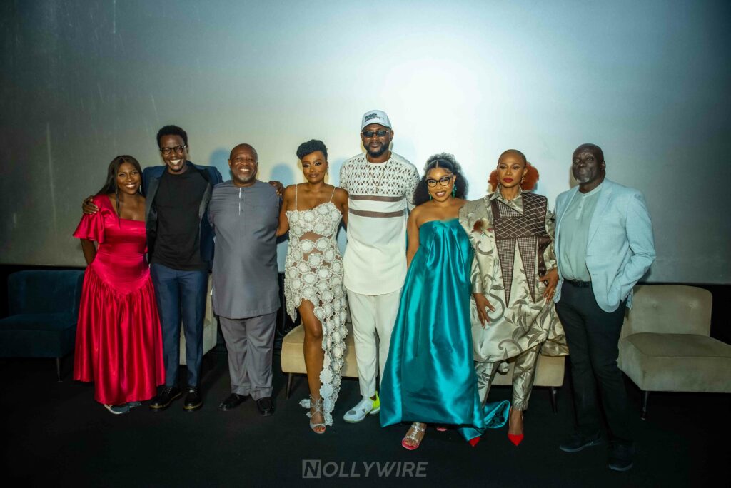 'Love and Life:' Rita Dominic, Nse Ikpe-Etim, Michelle Dede Captivate Audience at Exclusive Premiere 1 The Cast Members and the Makers of 'Love and Life'