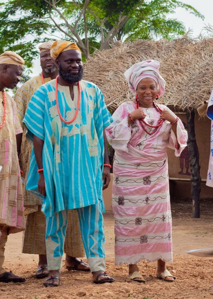 'Asiri Ade:' Adeoluwa Owu Hosts Exclusive Screening with Bolanle Ninalowo, Omowunmi Dada 5 Nosa Afolabi (Lasisi Elenu) with others on the set of 'Asiri Ade' - © Papaya Studios