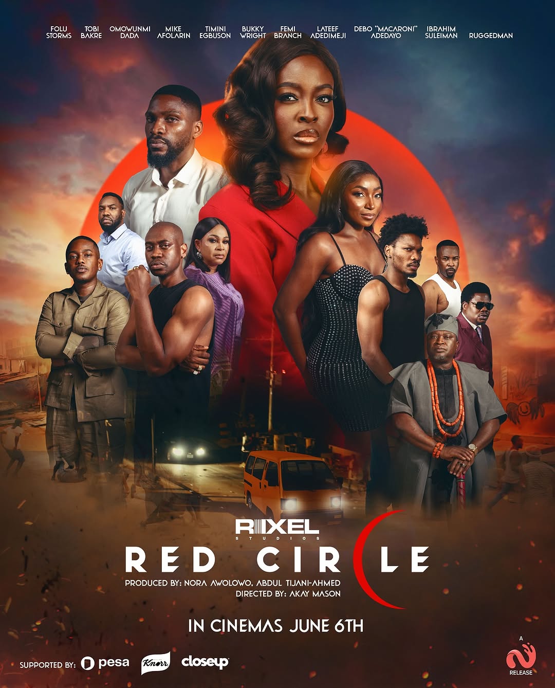 'Red Circle' official poster (2025) - Nollywire