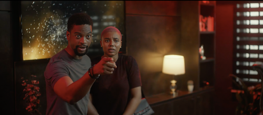 Nollywood Firsts: Olumide Oworu on How He Felt Playing First-time Dad in 'Saving Onome,' with Co-star Nancy Isime 2 Saving Onome Stills Nollywire 08