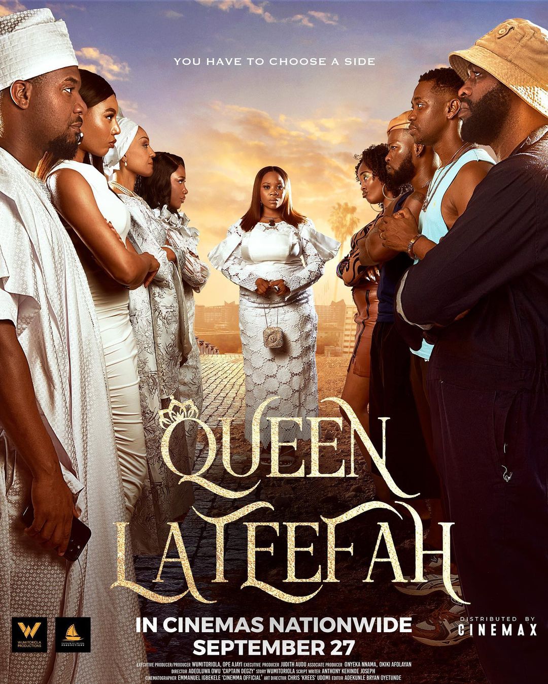 "Queen Lateefah" movie poster (2024) - Nollywire