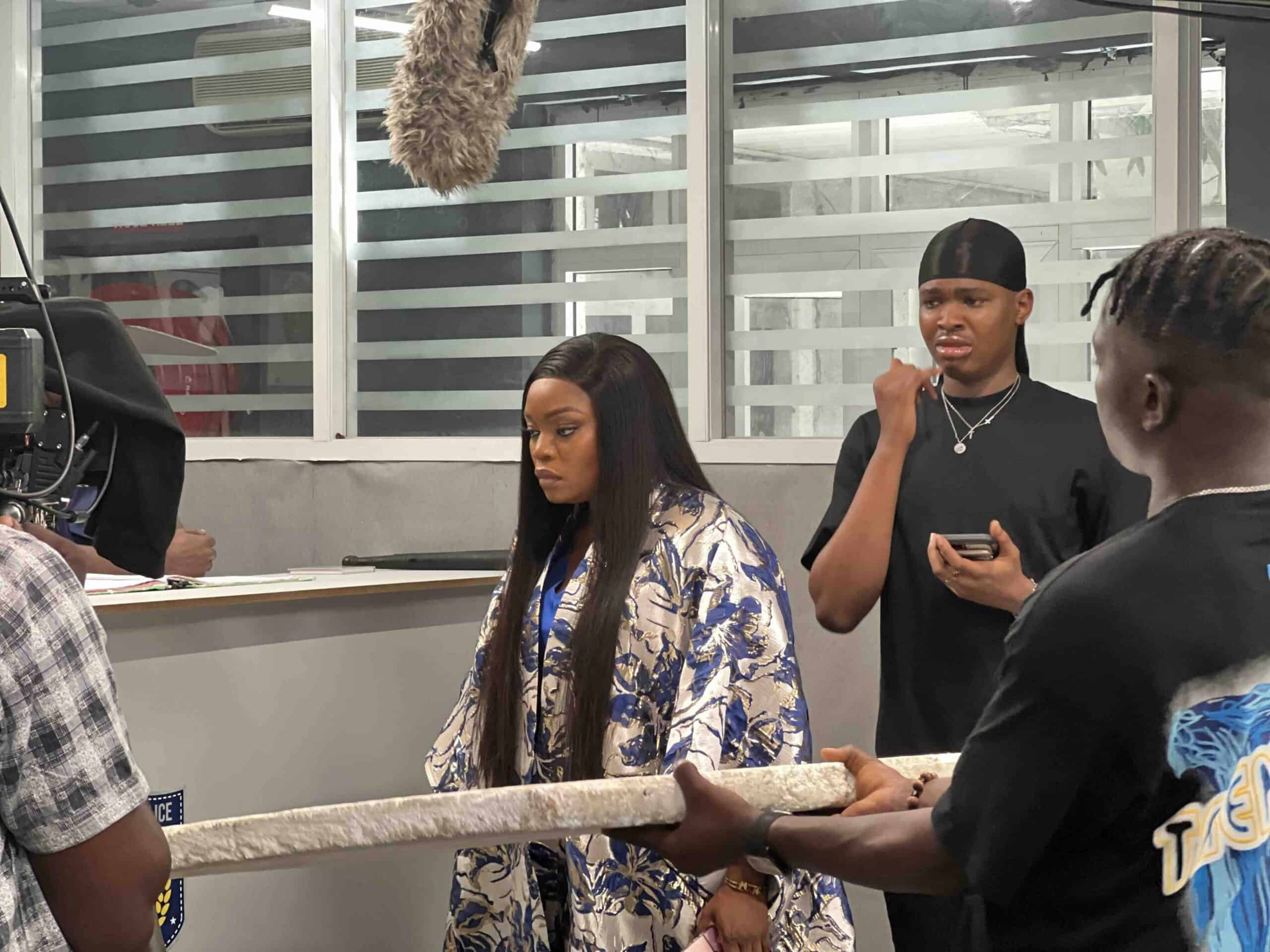 'Muri & Ko:' Biodun Stephen's Highly Anticipated Drama Set to Premiere Nationwide in June 4 Bisola Aiyeola on the set of 'Muri & Ko'