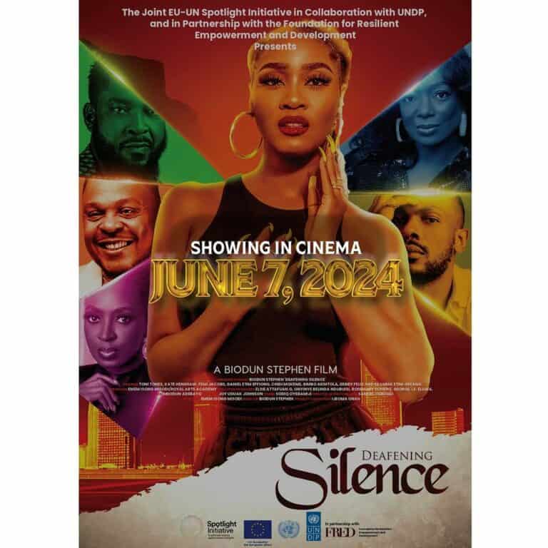 'Deafening Silence' Title Poster (2024) - Nollywire