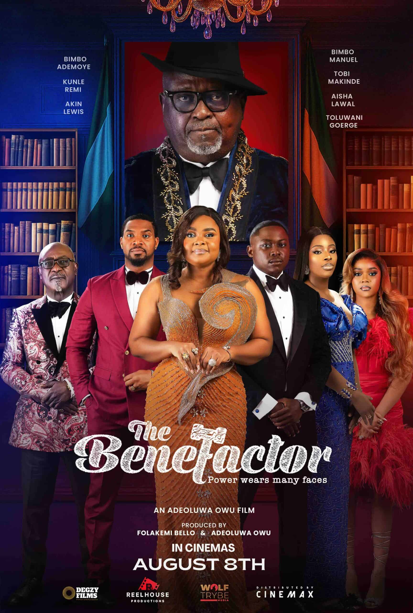 First Look at 'The Benefactor' Poster: Bimbo Ademoye, Kunle Remi Star in Adeoluwa Owu’s Psychological Drama 1 The Benefactor 2025 Movie Poster