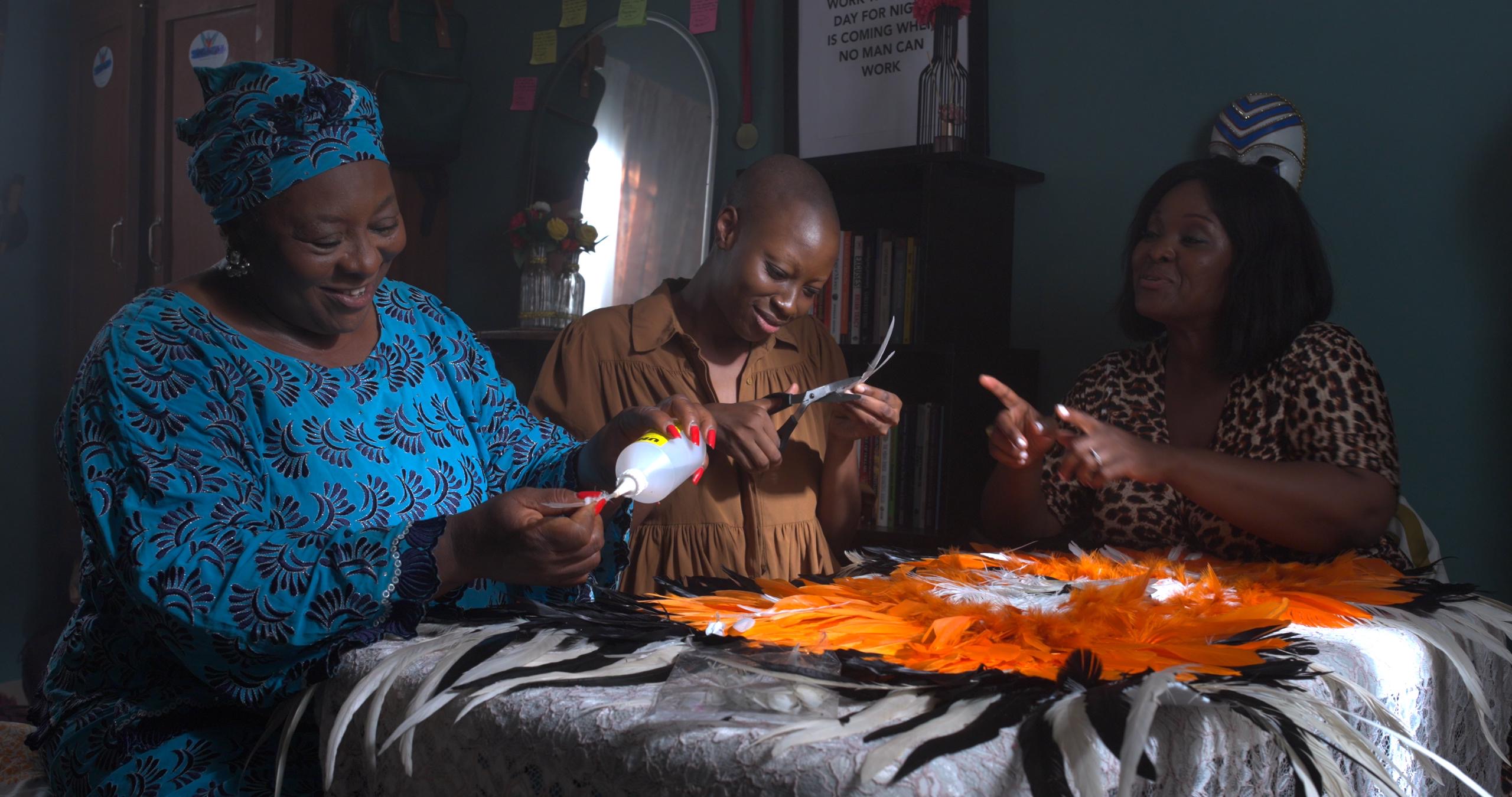 'Ireti' by Temi Ami-Williams Brings a Powerful Tale of Resilience and Community to AFRIFF 2024 2 The lead cast and her family
