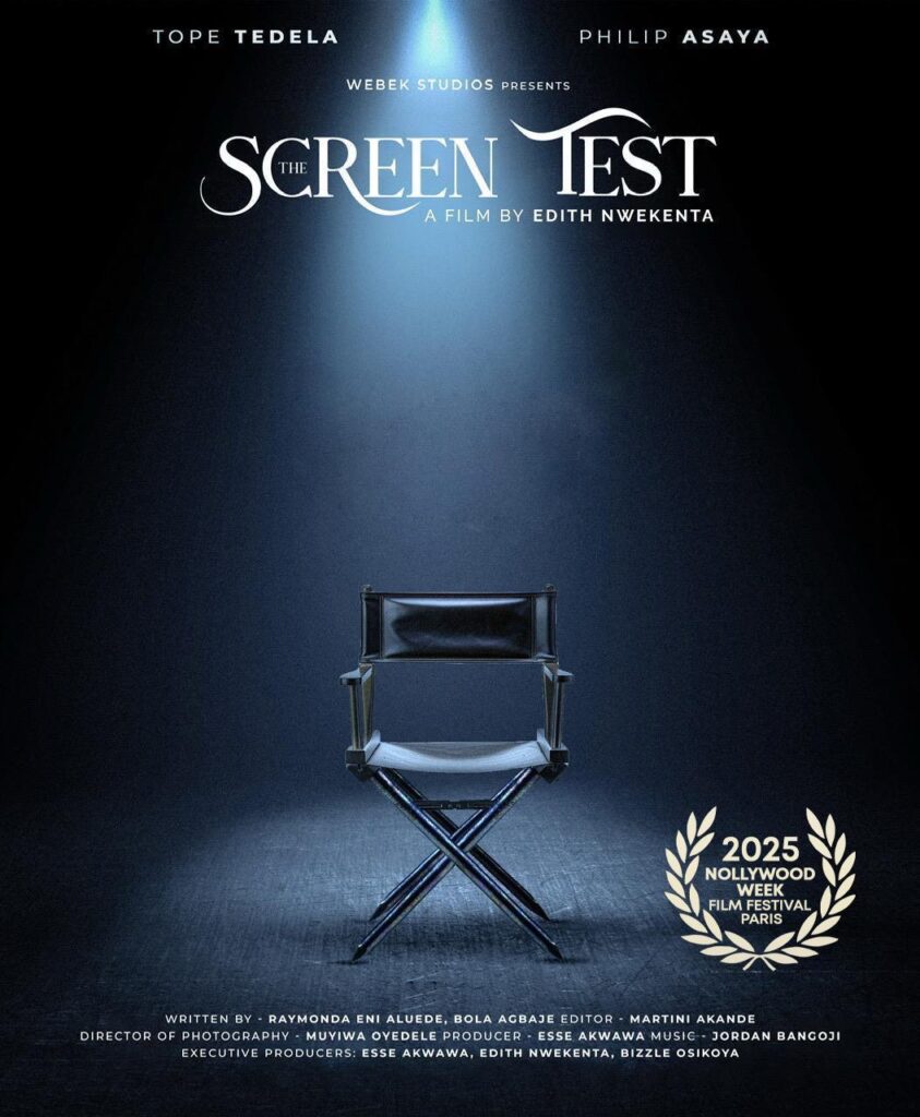 'Screen Test' movie poster (2025) - Nollywire