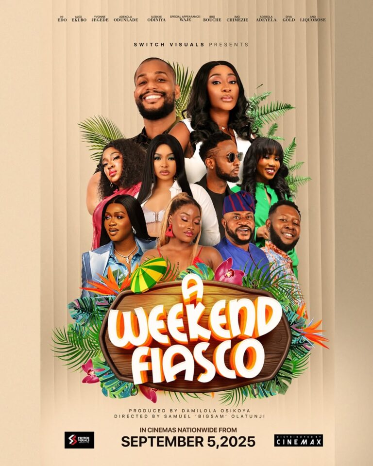 "A Weekend Fiasco" official poster (2025) - Nollywire