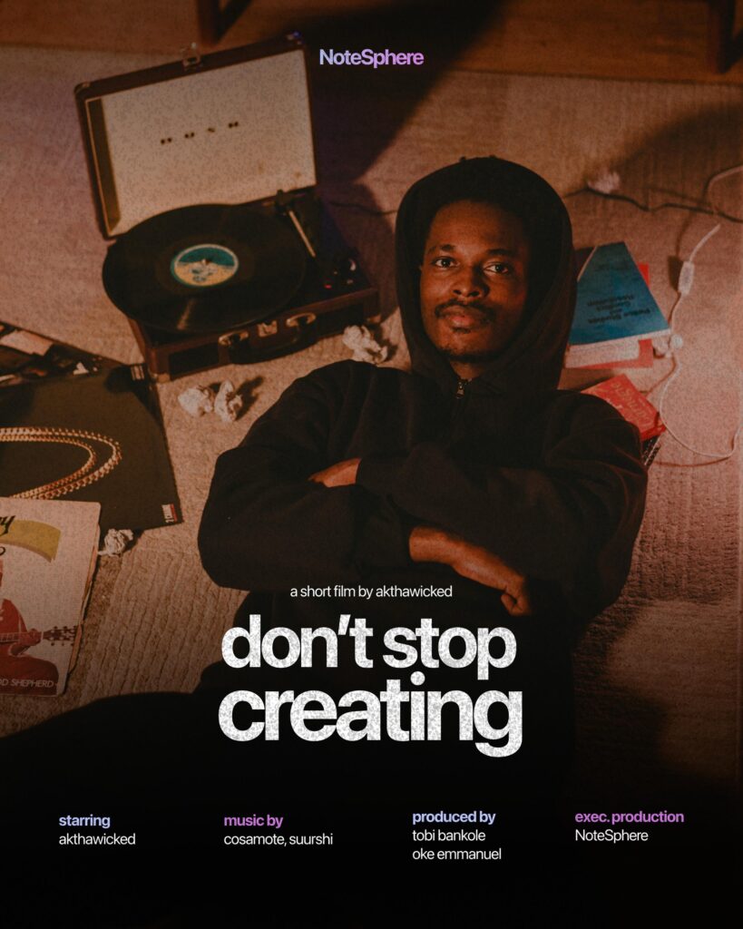 "Don't Stop Creating" official poster (2025) - Nollywire