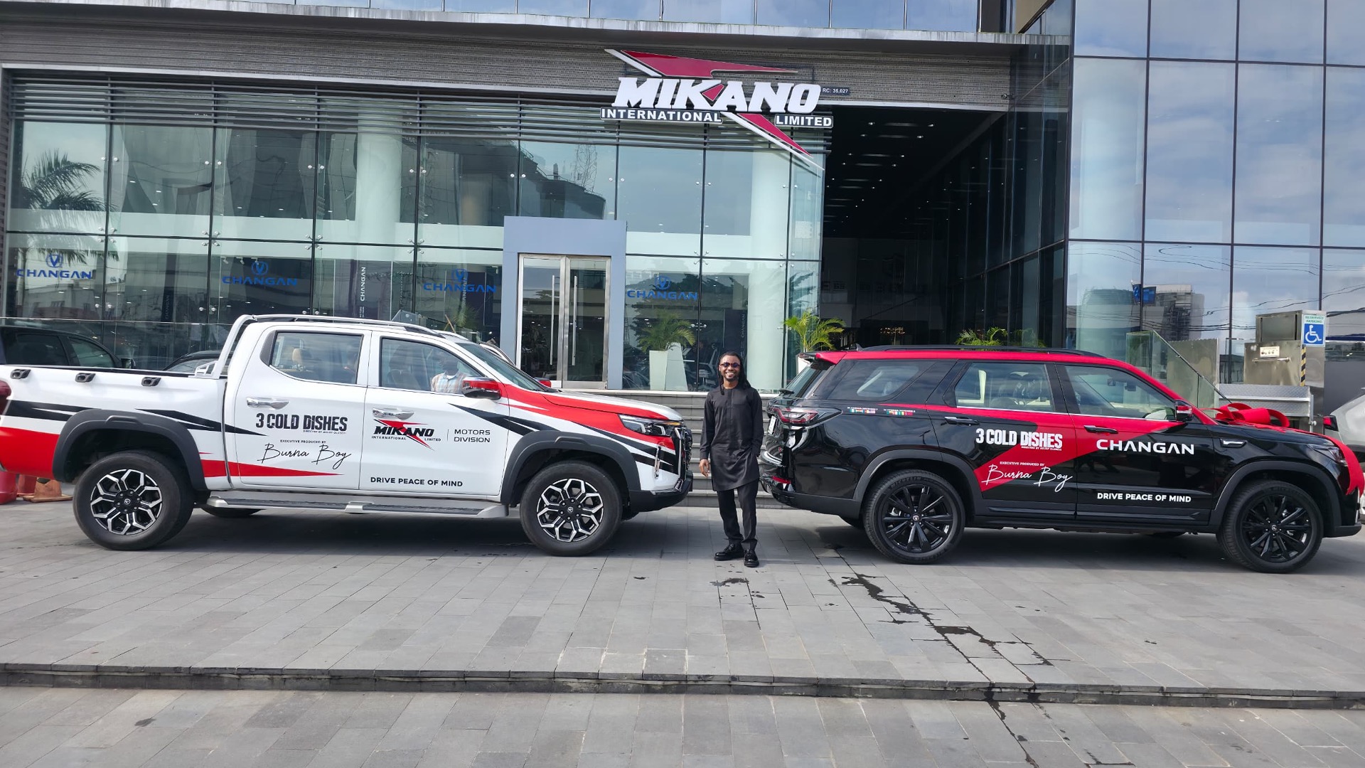 Asurf Oluseyi Takes '3 Cold Dishes' on Pan African Road Tour with Mikano Motors 1 '3 Cold Dishes' Director Asurf Oluseyi at Mikano Motors' Office in Lagos, Nigeria - Nollywire