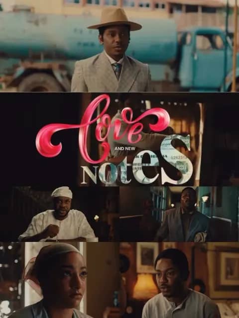 Love and notes official poster 2025 Nollywire