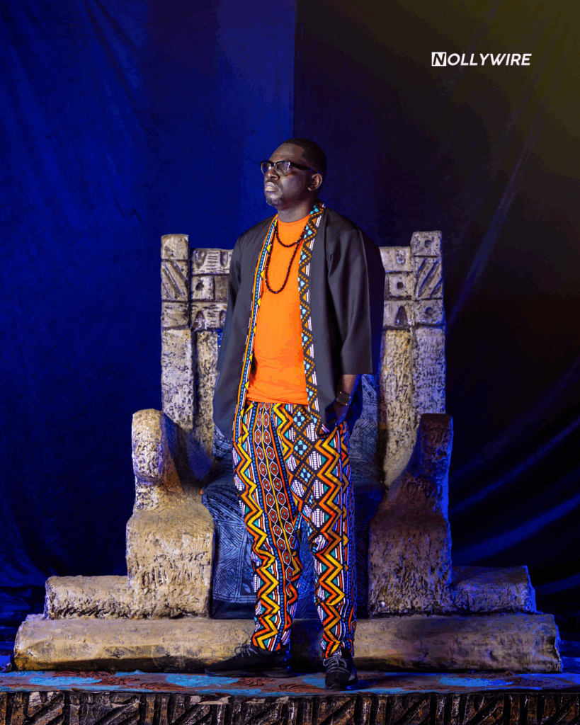 Niyi Akinmolayan on 'Colours of Fire'. Kayode Adeojo © Nollywire 2