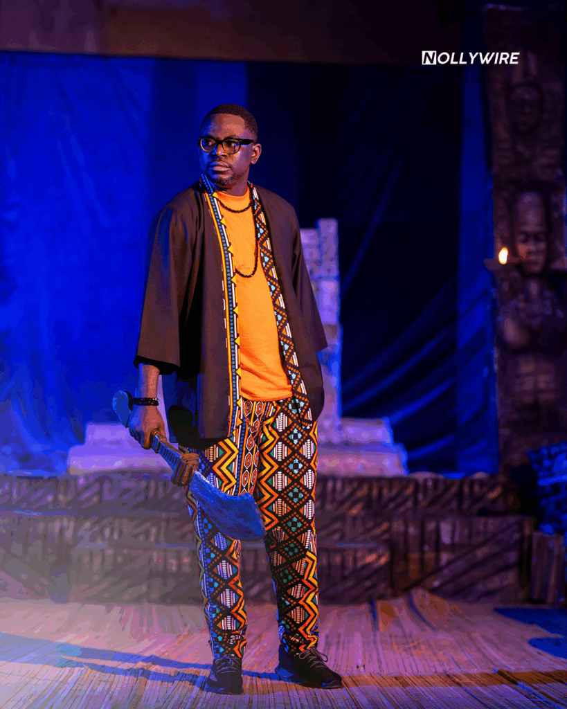 Niyi Akinmolayan on 'Colours of Fire'. Kayode Adeojo © Nollywire