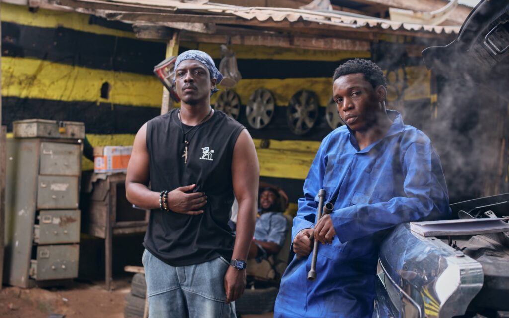 Lateef Adedimeji and Linda Ejiofor-Suleiman Lead the Cast of 'Black Market,' Rixel Studios' Guinness World Record-Chasing Movie 8 L R Andrew Yaw Bunting Adeoluwa Akintoba
