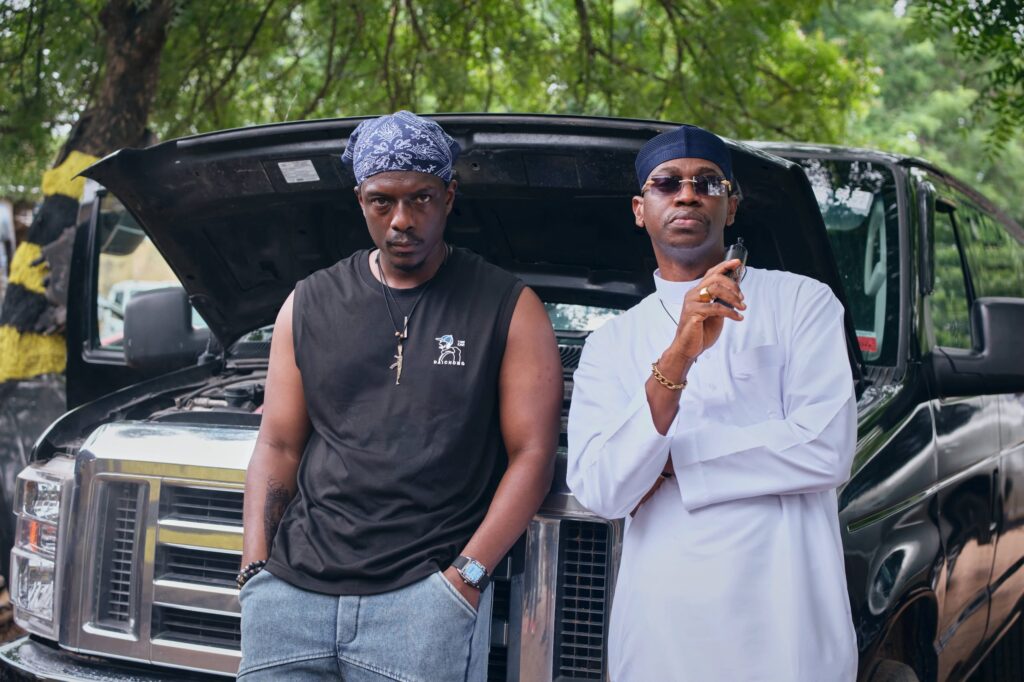 Lateef Adedimeji and Linda Ejiofor-Suleiman Lead the Cast of 'Black Market,' Rixel Studios' Guinness World Record-Chasing Movie 7 L R Andrew Yaw Bunting Lateef Adedimeji