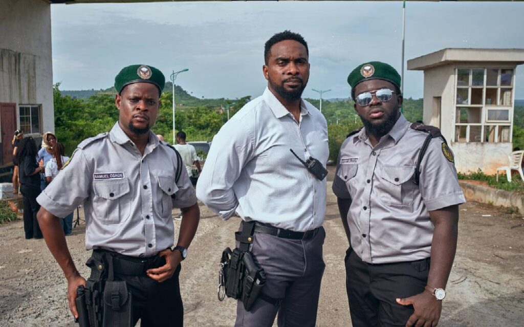 Lateef Adedimeji and Linda Ejiofor-Suleiman Lead the Cast of 'Black Market,' Rixel Studios' Guinness World Record-Chasing Movie 4 L R Tomiwa Tegbe Uzor Arukwe and Folagade Banks