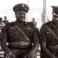 Demi Banwo with Adam Garba on the set of 'To Adaego With Love' © Tade Production House, Ziva Works Production